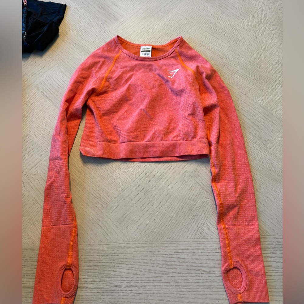Gymshark cropped long sleeve